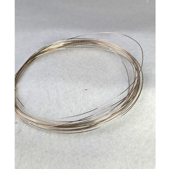 Silver filled jewelry wire 3.78 troy ozs great price $65 for metalsmith new - Picture 5 of 8